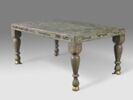 Table à décor d'étoiles et inscription, image 2/15