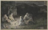 La Halte nocturne (Page de l'Album de Saint-Pétersbourg ), image 1/7