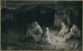 La Halte nocturne (Page de l'Album de Saint-Pétersbourg ), image 5/7