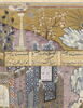 Le roi Khosrow Anushirvan et son vizir devant un palais en ruines, écoutant les doléances des deux oiseaux (page d'un 