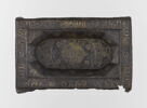 Dessus de meuble ou plateau à la rosace et inscriptions, image 6/9