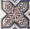 Croix à décor végétal stylisé, image 3/3