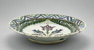 Plat creux au bouquet de tulipes et de lys, image 2/6