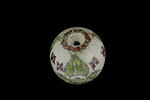 Boule de suspension aux chérubins à ailes vertes, image 3/3