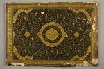 Plat de reliure au médaillon à appendices et décor de tchi, de fleurettes et de rumi, image 2/4