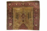 Moitié de tapis à décor dit  