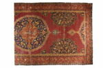 Tapis à médaillons en mandorle sur champ pointillé, image 6/8