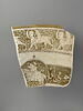 Fragments de bord de plat aux sphinx et cavalier, image 1/5