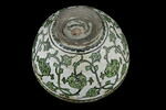 Grande coupe aux rinceaux verts, image 8/8