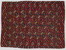 Tapis à trois rangées de médaillons dit 