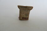 figurine  ; thymiatérion  ; fragment, image 2/3