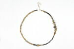 collier ; perle tubulaire ; perle sphérique ; perle irrégulière ; perle biconique, image 1/2