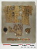 exercice de tissage ; orbiculus ; tabula ; bande décorative d'habillement ; fragments, image 1/2