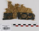 manche d'habit ; bande de poignet ; fragment, image 1/2