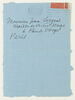 Lettre autographe signée Maurice Denis à Jean Sergent, Paris, 11 octobre, image 2/2
