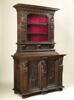 Armoire à deux corps vitrée dans sa partie supérieure, image 5/12