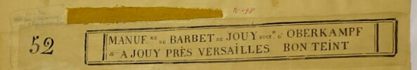 Fragment à fond jaune uni, image 1/5