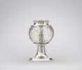 Coupe en cristal de roche, monture en argent, image 4/12